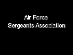 Air Force Sergeants Association
