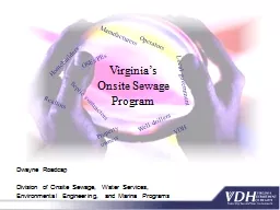 Virginia’s Onsite Sewage Program