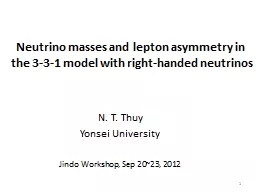 Neutrino masses and l