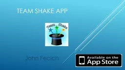 Team Shake App