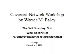 Covenant Network Workshop