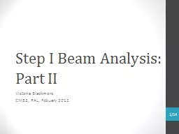 Step I Beam Analysis: