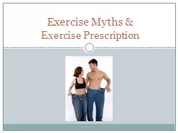 Exercise Myths &