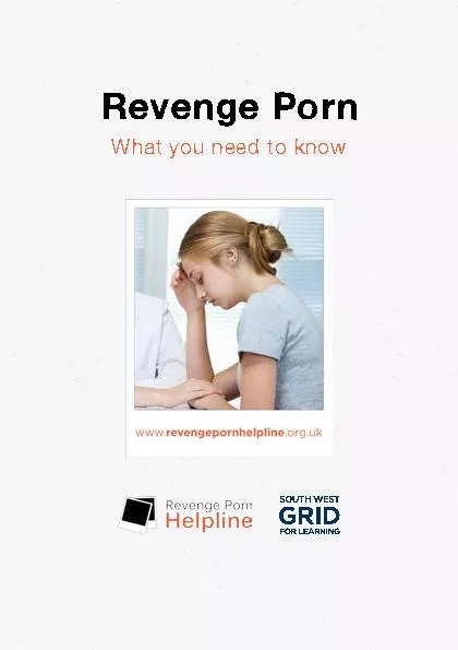Revenge PornWhat you need to know