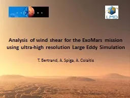Analysis of wind shear for the
