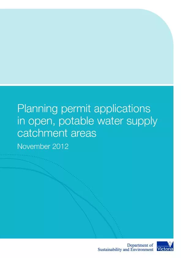 Planning permit applications