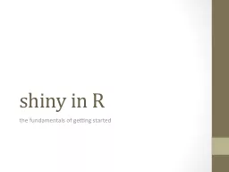 s hiny in R