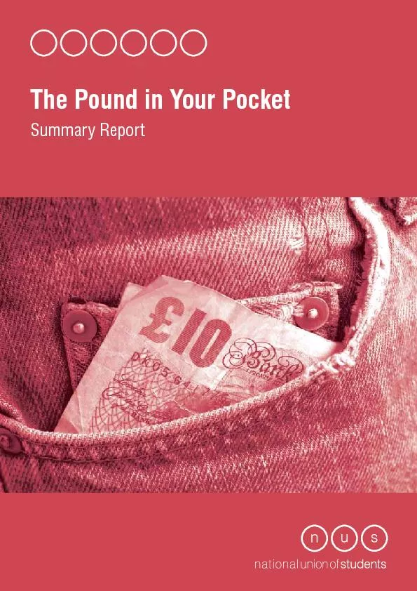 The Pound in Your PocketSummary Report