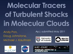 Molecular Tracers of Turbulent Shocks in Molecular Clouds