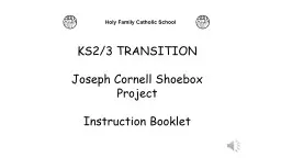 KS2/3 TRANSITION