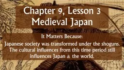 Chapter 9, Lesson 3