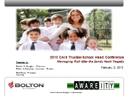 2013 CAIS Trustee/School Head Conference