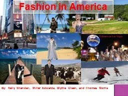 Fashion in America