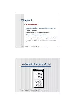 These slides are designed to accompany Software Engineering: A Practit