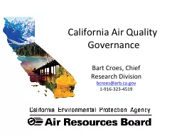 California Air Quality Governance