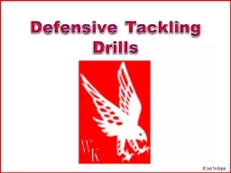 Defensive Tackling Drills