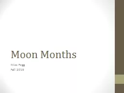 Moon Months