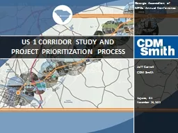 US 1 Corridor Study and