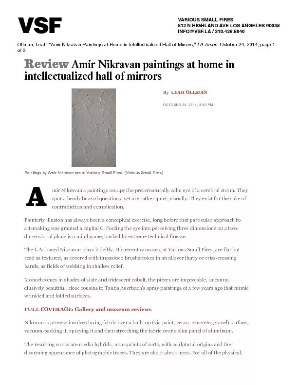 Amir Nikravan paintings at hme inintellectualized hll of mirrorsBLEMO