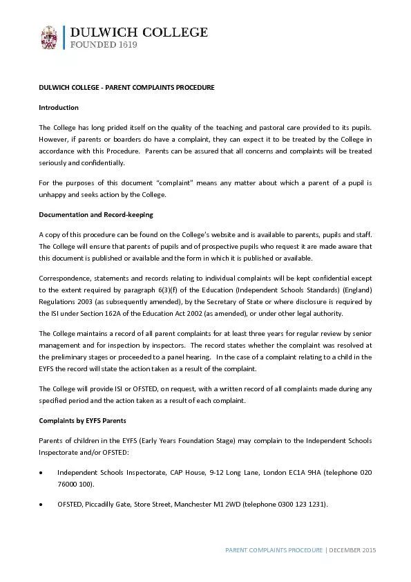 PDF-COMPLAINTSPROCEDUREDECEMBER2015 thumbnail