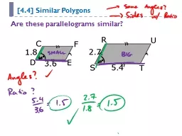 [4.4] Similar Polygons