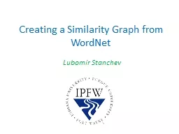 Creating a Similarity Graph from