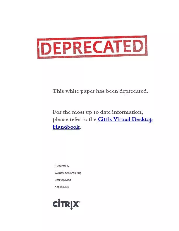 This white paper has been deprecated.