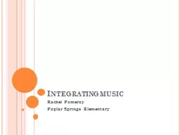 Integrating music