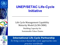 International Life Cycle Partnership