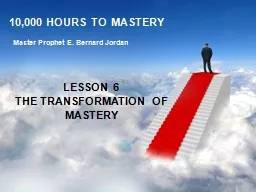 10,000 HOURS TO MASTERY