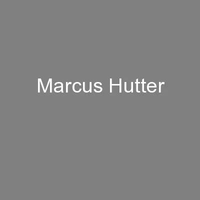 Marcus Hutter