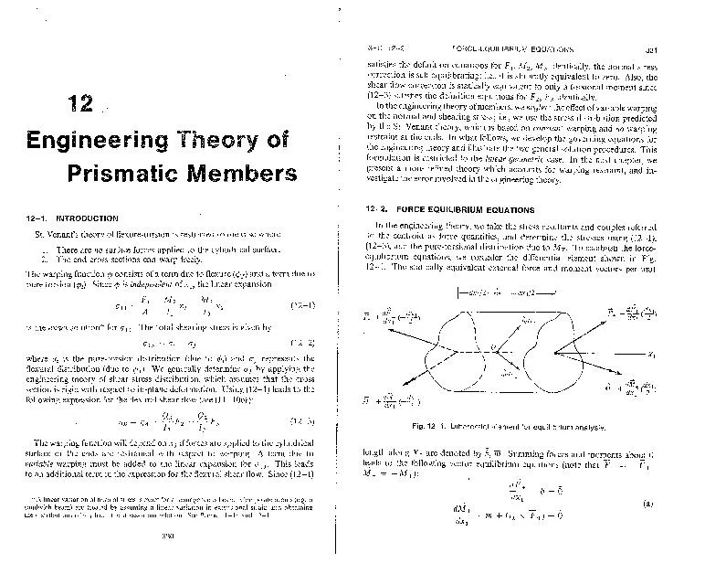 Engineering Theory of