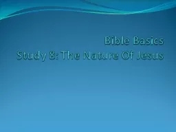   Bible Basics