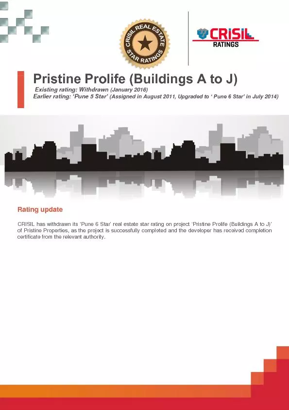Pristine Prolife (Buildings A to J)