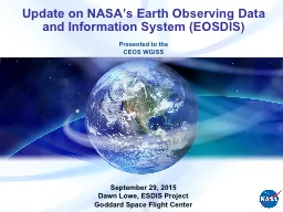 Update on NASA’s