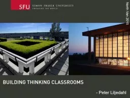 building thinking classrooms