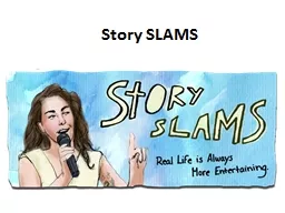 Story SLAMS