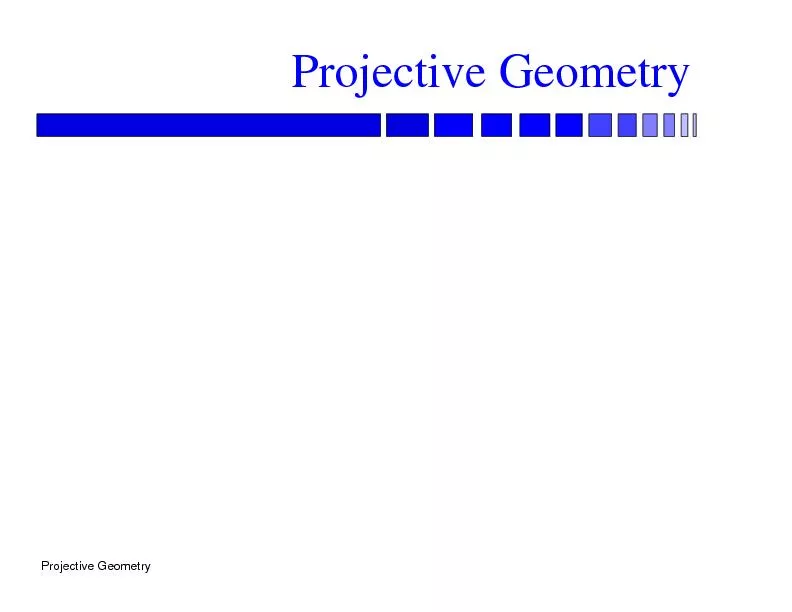 Projective GeometryProjective Geometry