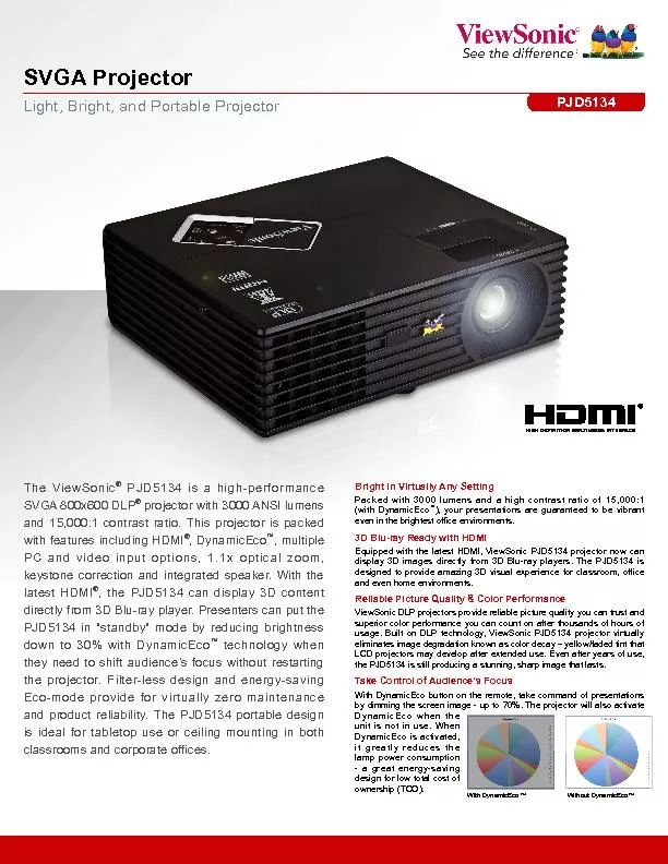 Light, Bright, and Portable Projector