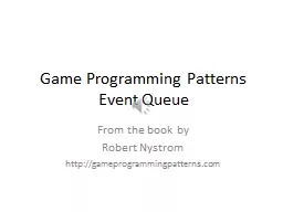 Game Programming Patterns
