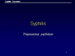1 Syphilis