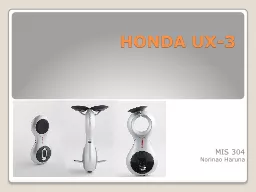 HONDA UX-3