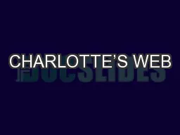 CHARLOTTE’S WEB