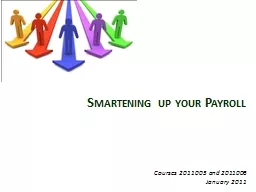 Smartening up your Payroll