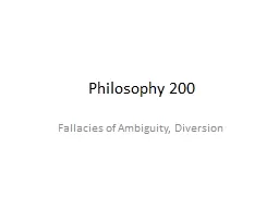 Philosophy 200