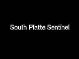 South Platte Sentinel