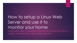How to setup a Linux Web Server and use it to monitor your