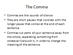 The Comma