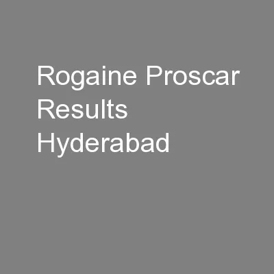 Rogaine Proscar Results Hyderabad