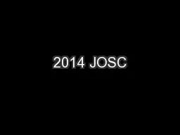 2014 JOSC